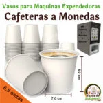 Vasos de Papel 6.5 onzas